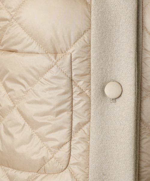 Leilian / レリアン テーラードジャケット | 中わた異素材切替キルティングジャケット【CINZIA ROCCA】 | 詳細16