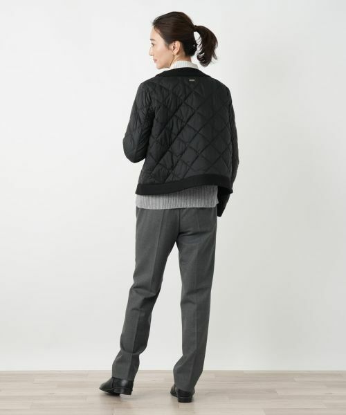 Leilian / レリアン テーラードジャケット | 中わた異素材切替キルティングジャケット【CINZIA ROCCA】 | 詳細3