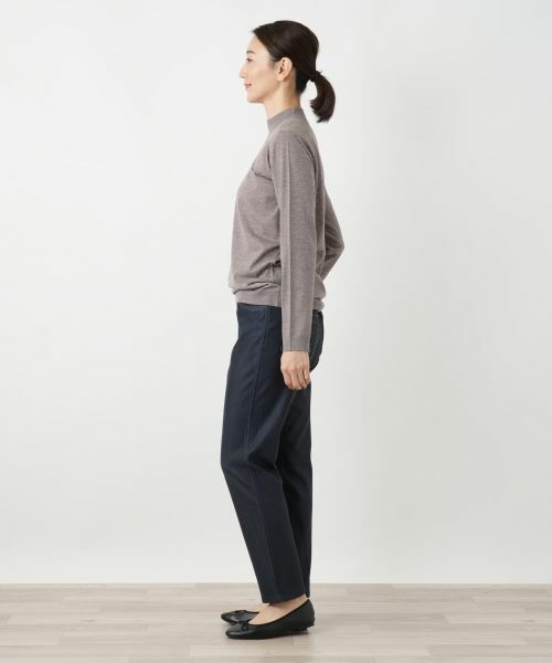 Leilian / レリアン その他パンツ | 【あったか素材】リバーシブルスリムパンツ | 詳細2