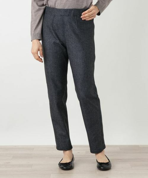 Leilian / レリアン その他パンツ | 【あったか素材】リバーシブルスリムパンツ | 詳細4