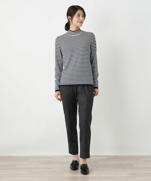 Leilian / レリアン その他パンツ | 【あったか素材】デニム風スリムパンツ | 詳細5