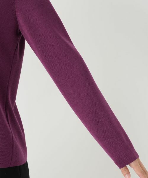 Leilian / レリアン ニット・セーター | ラインストーンハイネックカットソー | 詳細12