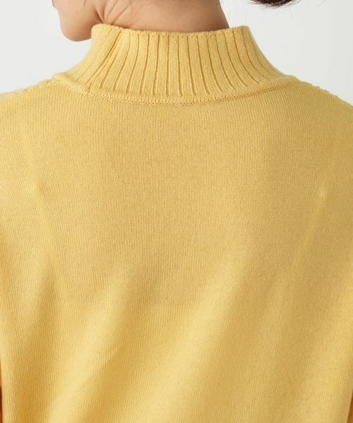 Leilian / レリアン ニット・セーター | カシミヤケーブル編みハイネックニット | 詳細17