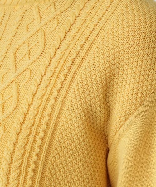 Leilian / レリアン ニット・セーター | カシミヤケーブル編みハイネックニット | 詳細19