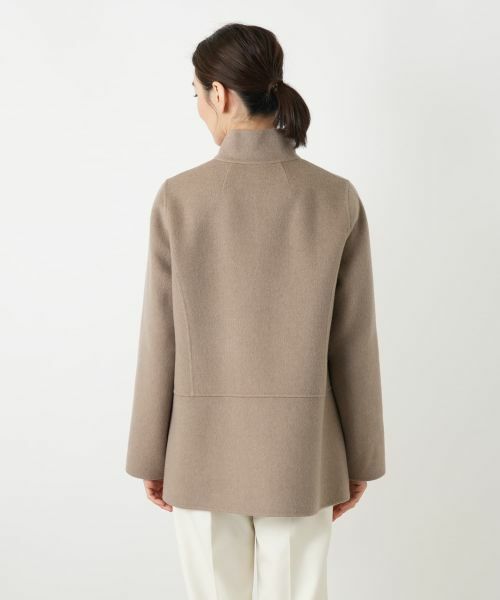 Leilian / レリアン その他アウター | カシミヤスタンドカラーショートコート | 詳細12