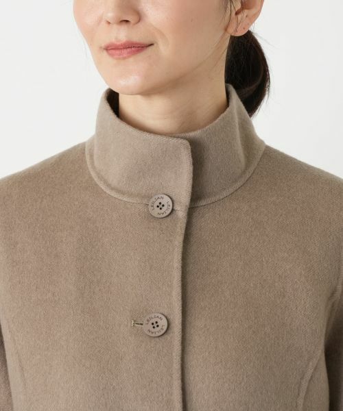 Leilian / レリアン その他アウター | カシミヤスタンドカラーショートコート | 詳細13