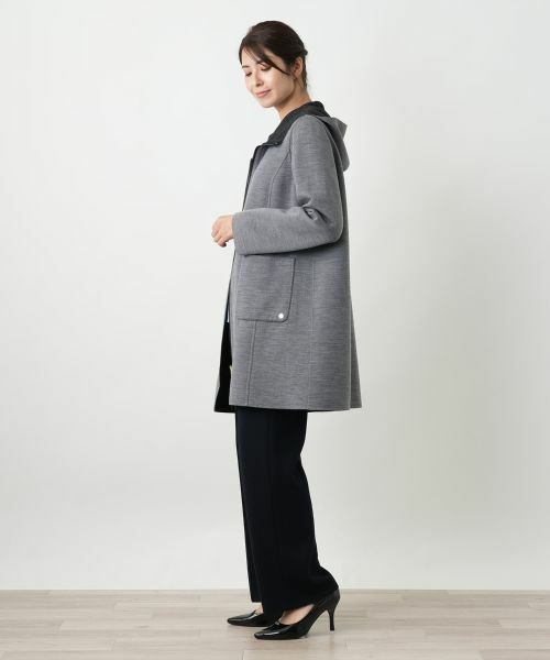 Leilian / レリアン その他アウター | リバーシブルAラインコート【25年10月カタログ】 | 詳細1