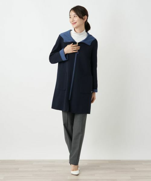 Leilian / レリアン その他アウター | リバーシブルAラインコート【25年10月カタログ】 | 詳細16