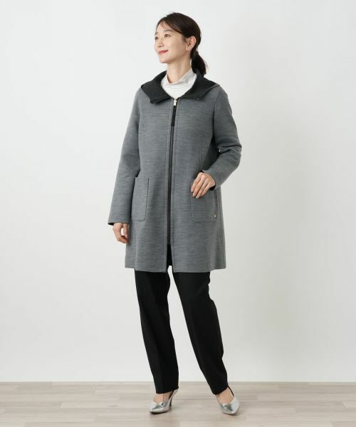 Leilian / レリアン その他アウター | リバーシブルAラインコート【25年10月カタログ】 | 詳細22
