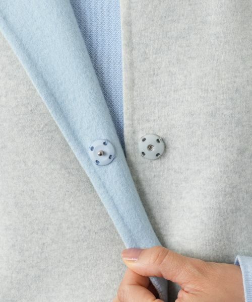 Leilian / レリアン テーラードジャケット | リバーシブル配色ジレ【25年10月カタログ】 | 詳細12