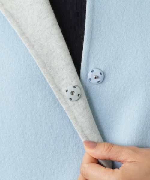 Leilian / レリアン テーラードジャケット | リバーシブル配色ジレ【25年10月カタログ】 | 詳細14