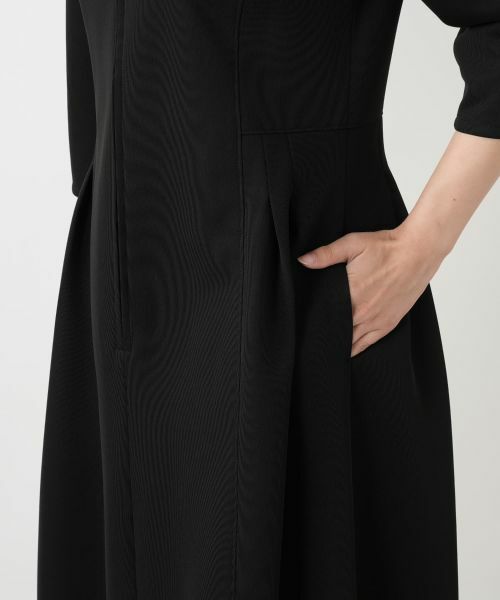 Leilian / レリアン ドレス | フロントジップフレアワンピース | 詳細10