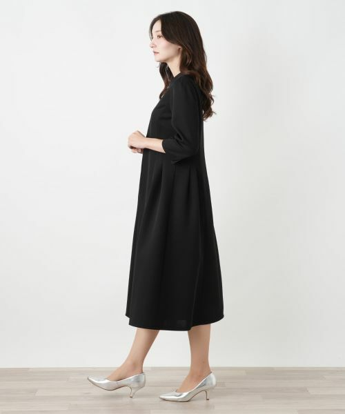 Leilian / レリアン ドレス | フロントジップフレアワンピース | 詳細2