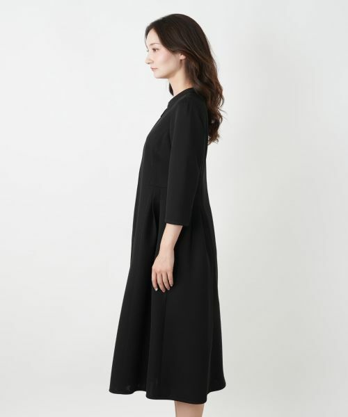 Leilian / レリアン ドレス | フロントジップフレアワンピース | 詳細5