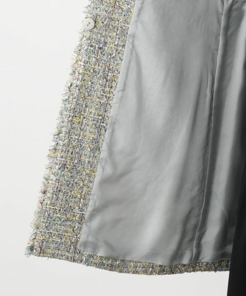 Leilian / レリアン テーラードジャケット | ツイードVネックベスト | 詳細13