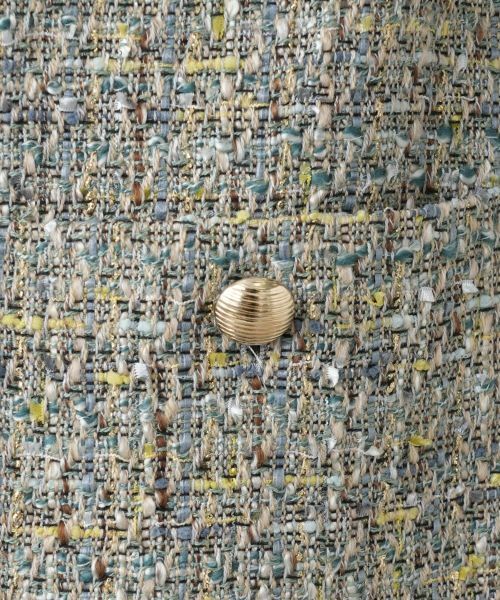 Leilian / レリアン テーラードジャケット | ツイードVネックベスト | 詳細14