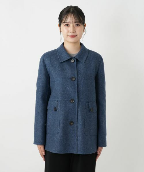 Leilian / レリアン テーラードジャケット | ステンカラージャケット【MANIGLIA】【BOTTO GIUSEPPE】 | 詳細4