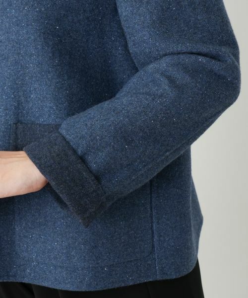 Leilian / レリアン テーラードジャケット | スタンドカラージャケット【MANIGLIA】【BOTTO GIUSEPPE】 | 詳細10
