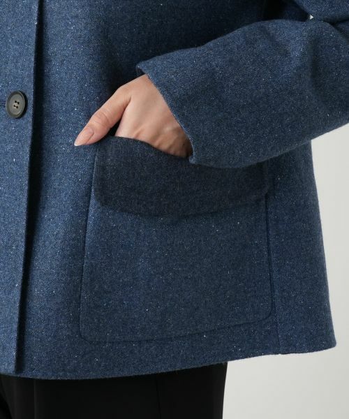Leilian / レリアン テーラードジャケット | スタンドカラージャケット【MANIGLIA】【BOTTO GIUSEPPE】 | 詳細11