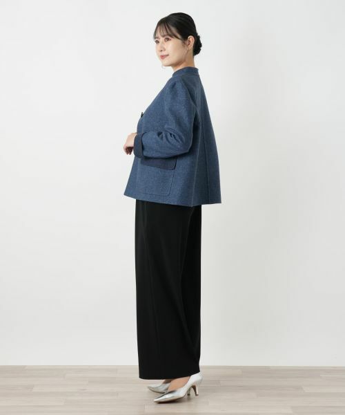 Leilian / レリアン テーラードジャケット | スタンドカラージャケット【MANIGLIA】【BOTTO GIUSEPPE】 | 詳細2