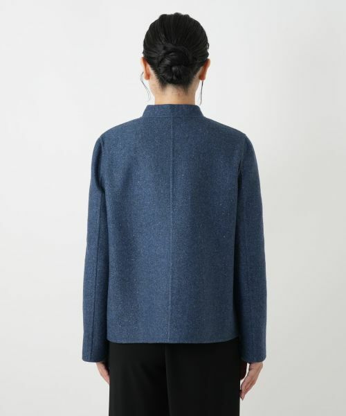 Leilian / レリアン テーラードジャケット | スタンドカラージャケット【MANIGLIA】【BOTTO GIUSEPPE】 | 詳細6