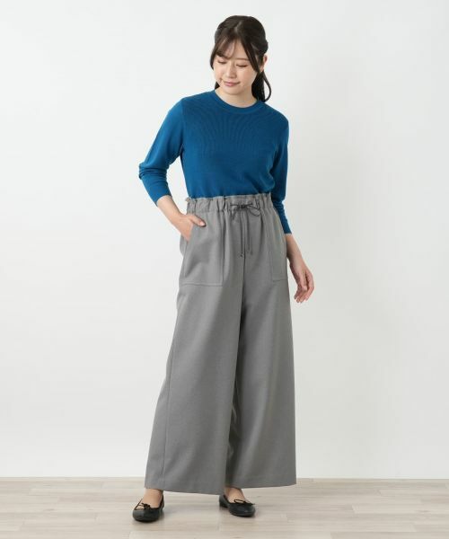 Leilian / レリアン その他パンツ | 洗えるワイドパンツ【25年10月カタログ】 | 詳細16