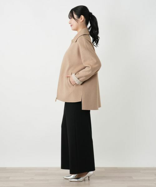 Leilian / レリアン その他アウター | スタンドカラージップアウター | 詳細2