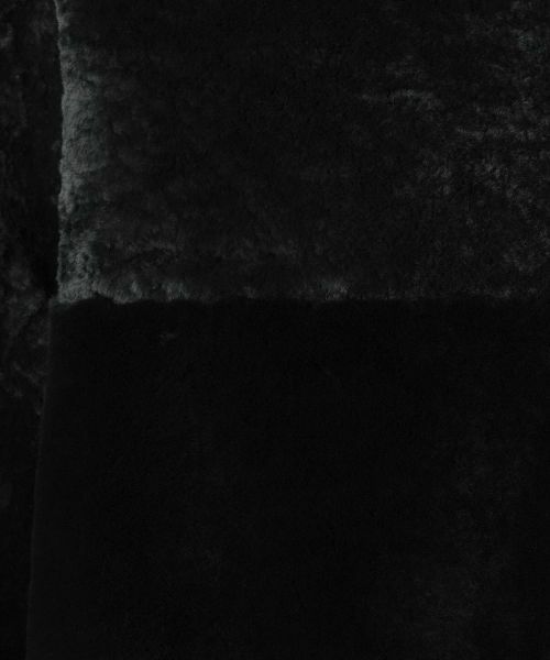 Leilian / レリアン その他アウター | シープファーフーデッドジャケット | 詳細14