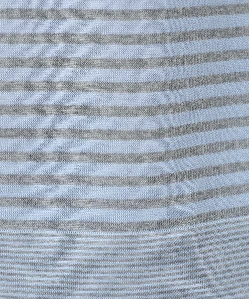 Leilian / レリアン ニット・セーター | 切替ボーダーハイネックカットソー | 詳細17