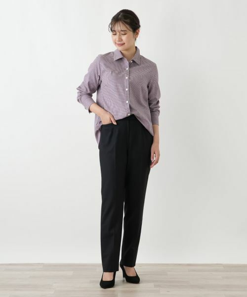 Leilian / レリアン シャツ・ブラウス | チェック柄ブラウス【Leilian WHITE LABEL】 | 詳細1