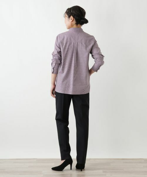 Leilian / レリアン シャツ・ブラウス | チェック柄ブラウス【Leilian WHITE LABEL】 | 詳細3