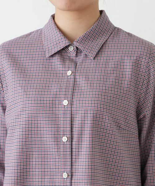 Leilian / レリアン シャツ・ブラウス | チェック柄ブラウス【Leilian WHITE LABEL】 | 詳細7