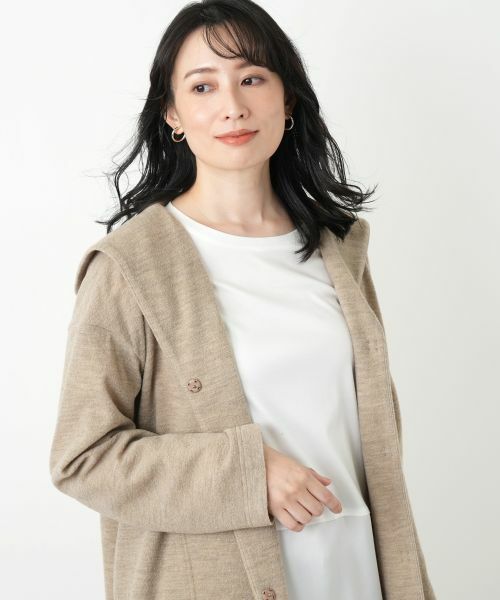 Leilian / レリアン カットソー | 異素材ミックスカットソーインナー【25年10月カタログ】 | 詳細1