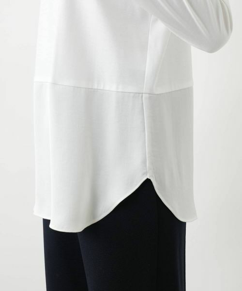 Leilian / レリアン カットソー | 異素材ミックスカットソーインナー【25年10月カタログ】 | 詳細15