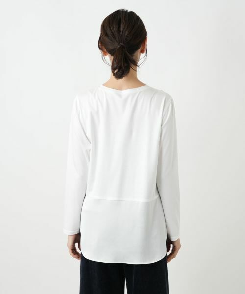 Leilian / レリアン カットソー | 異素材ミックスカットソーインナー【25年10月カタログ】 | 詳細26