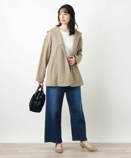 Leilian / レリアン カットソー | 異素材ミックスカットソーインナー【25年10月カタログ】 | 詳細3