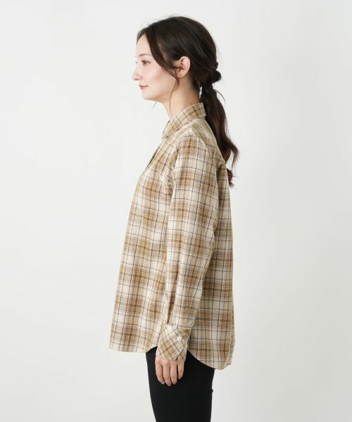 Leilian / レリアン シャツ・ブラウス | リバーシブルチェックブラウス | 詳細16