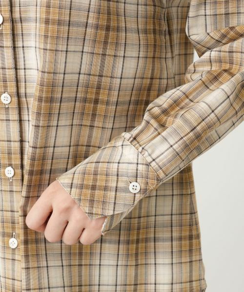 Leilian / レリアン シャツ・ブラウス | リバーシブルチェックブラウス | 詳細21
