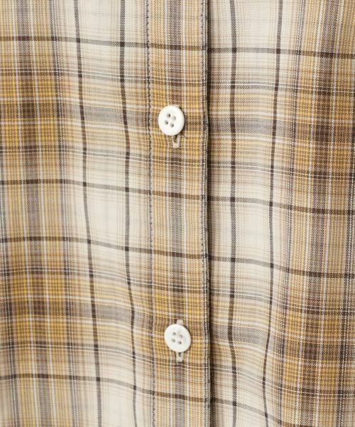 Leilian / レリアン シャツ・ブラウス | リバーシブルチェックブラウス | 詳細23