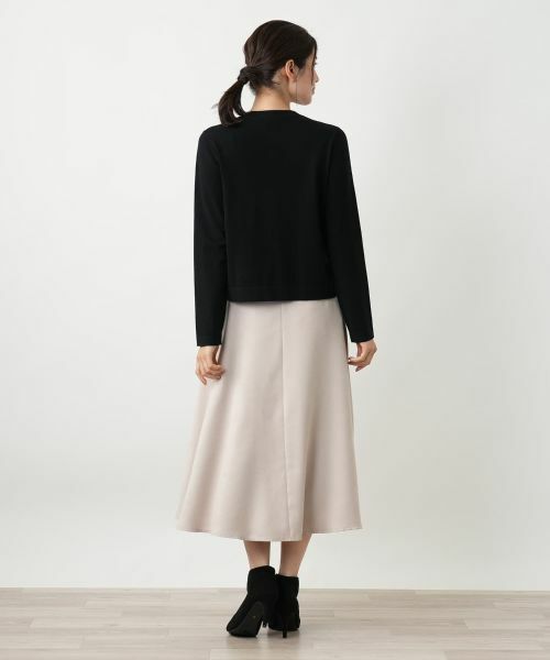 Leilian / レリアン ミニ・ひざ丈スカート | スエード調フレアスカート【25年10月カタログ】 | 詳細10