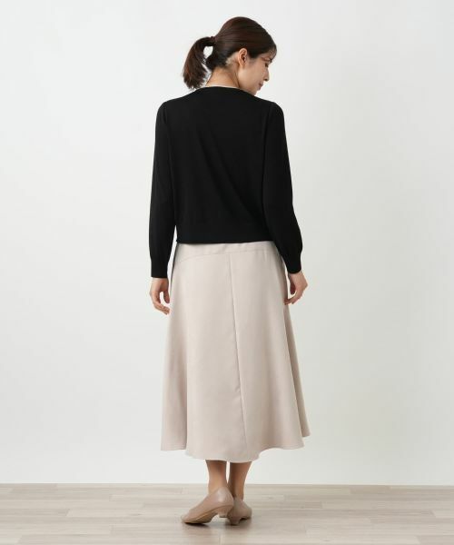 Leilian / レリアン ミニ・ひざ丈スカート | スエード調フレアスカート【25年10月カタログ】 | 詳細25