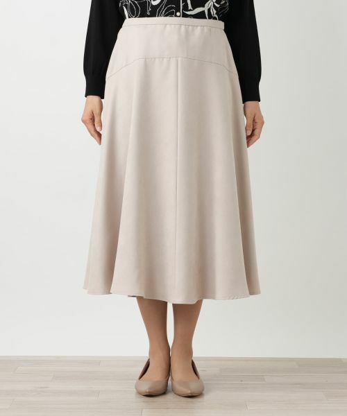 Leilian / レリアン ミニ・ひざ丈スカート | スエード調フレアスカート【25年10月カタログ】 | 詳細26