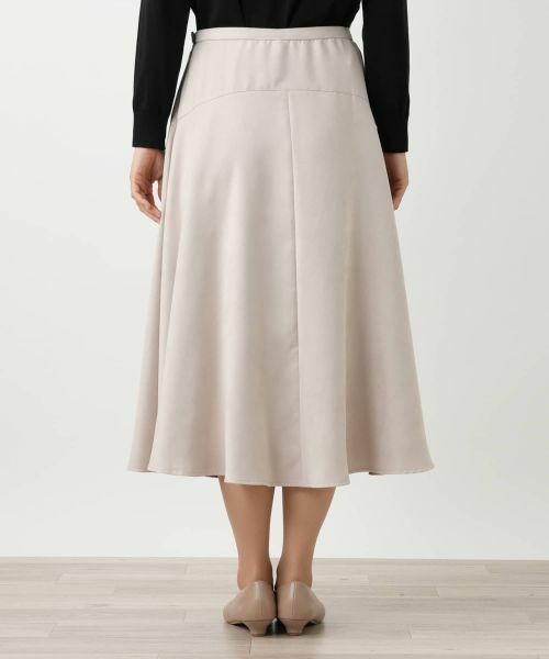 Leilian / レリアン ミニ・ひざ丈スカート | スエード調フレアスカート【25年10月カタログ】 | 詳細28