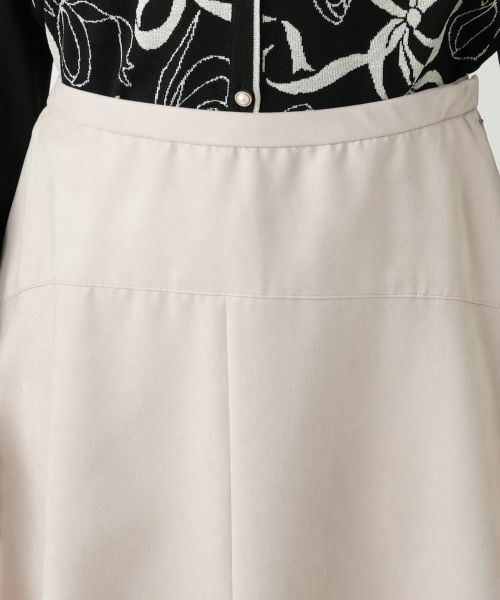 Leilian / レリアン ミニ・ひざ丈スカート | スエード調フレアスカート【25年10月カタログ】 | 詳細29