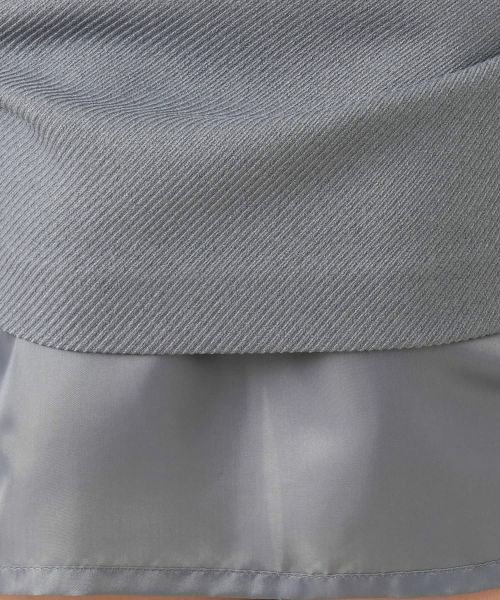 Leilian / レリアン ミニ・ひざ丈スカート | ラップ風ミディスカート | 詳細14