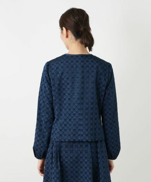 Leilian / レリアン セットアップ | ドット柄セットアップスーツ【セレモニー】 | 詳細10