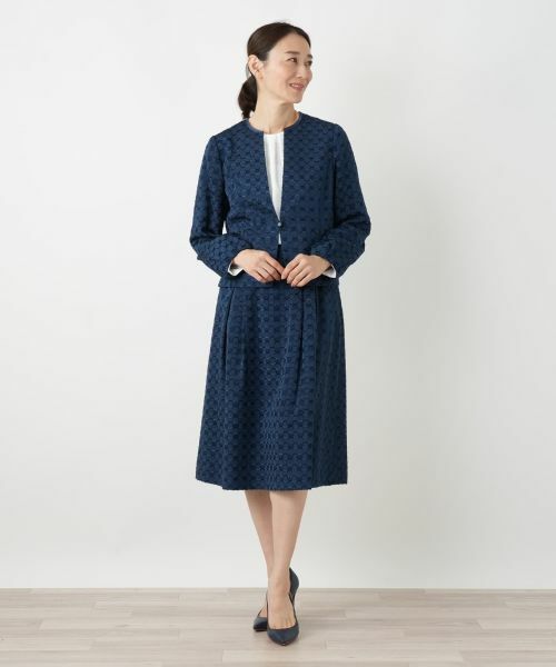 Leilian / レリアン セットアップ | ドット柄セットアップスーツ【セレモニー】 | 詳細4