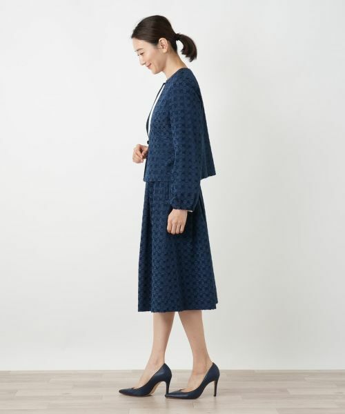 Leilian / レリアン セットアップ | ドット柄セットアップスーツ【セレモニー】 | 詳細5