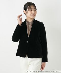 Leilian / レリアン テーラードジャケット | ベルベットジャケット【セレモニー】