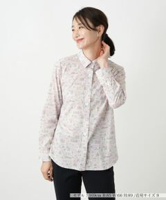Leilian / レリアン シャツ・ブラウス | LIBERTYプリントシャツブラウス【25年10月カタログ】